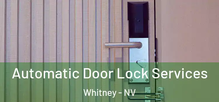 Automatic Door Lock Services Whitney - NV
