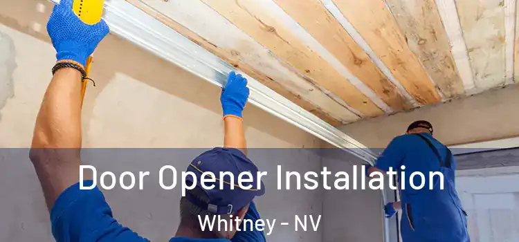 Door Opener Installation Whitney - NV