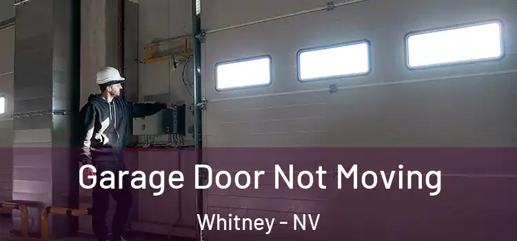  Garage Door Not Moving Whitney - NV