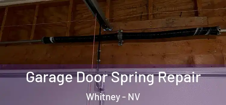  Garage Door Spring Repair Whitney - NV