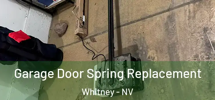  Garage Door Spring Replacement Whitney - NV