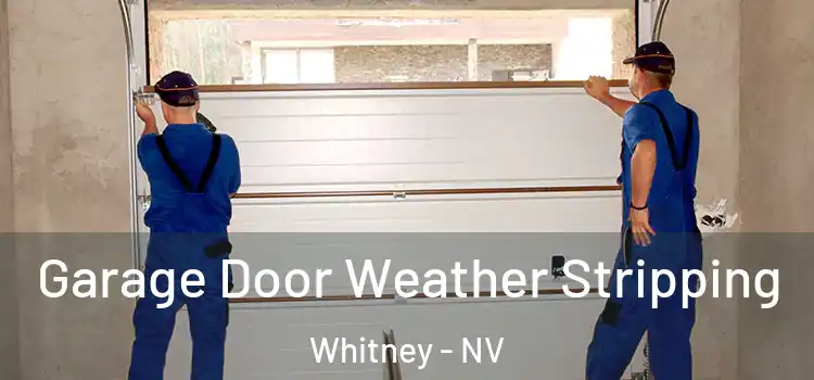  Garage Door Weather Stripping Whitney - NV