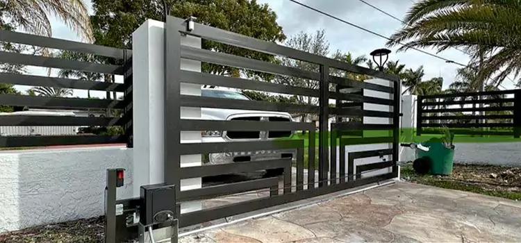Automatic Driveway Gate Installation Whitney