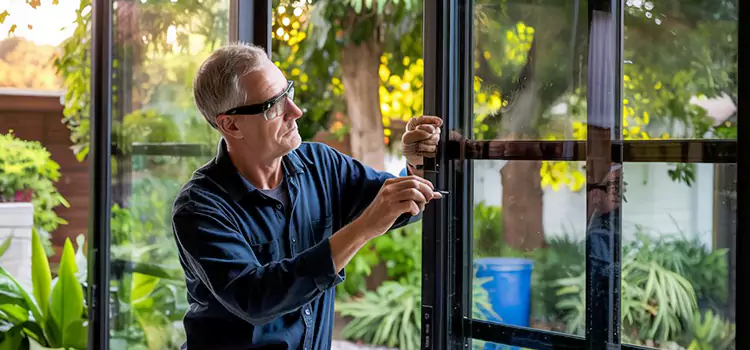 Replacing Sliding Door Lock Whitney