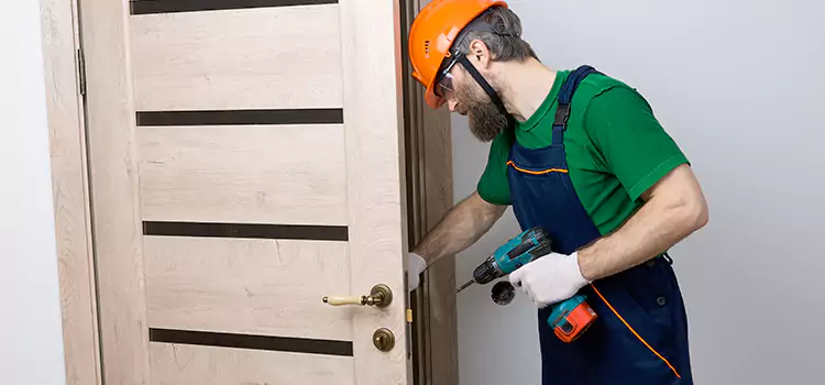 Replace Internal Door Handle with Lock Whitney