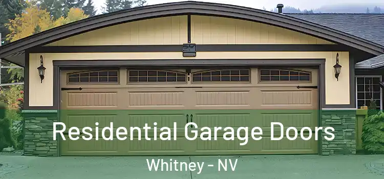  Residential Garage Doors Whitney - NV