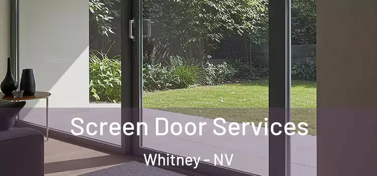 Screen Door Services Whitney - NV